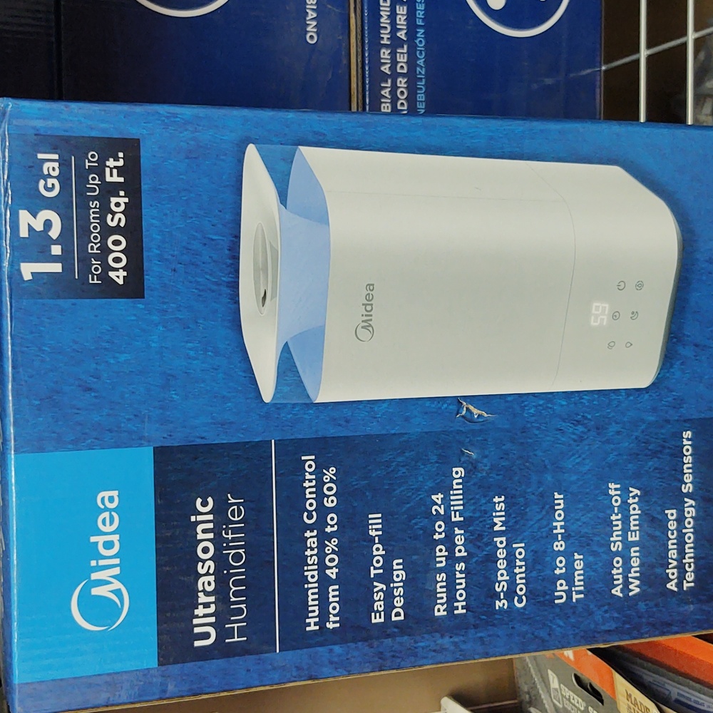 Midea 1.3 Gal Ultrasonic Humidifier